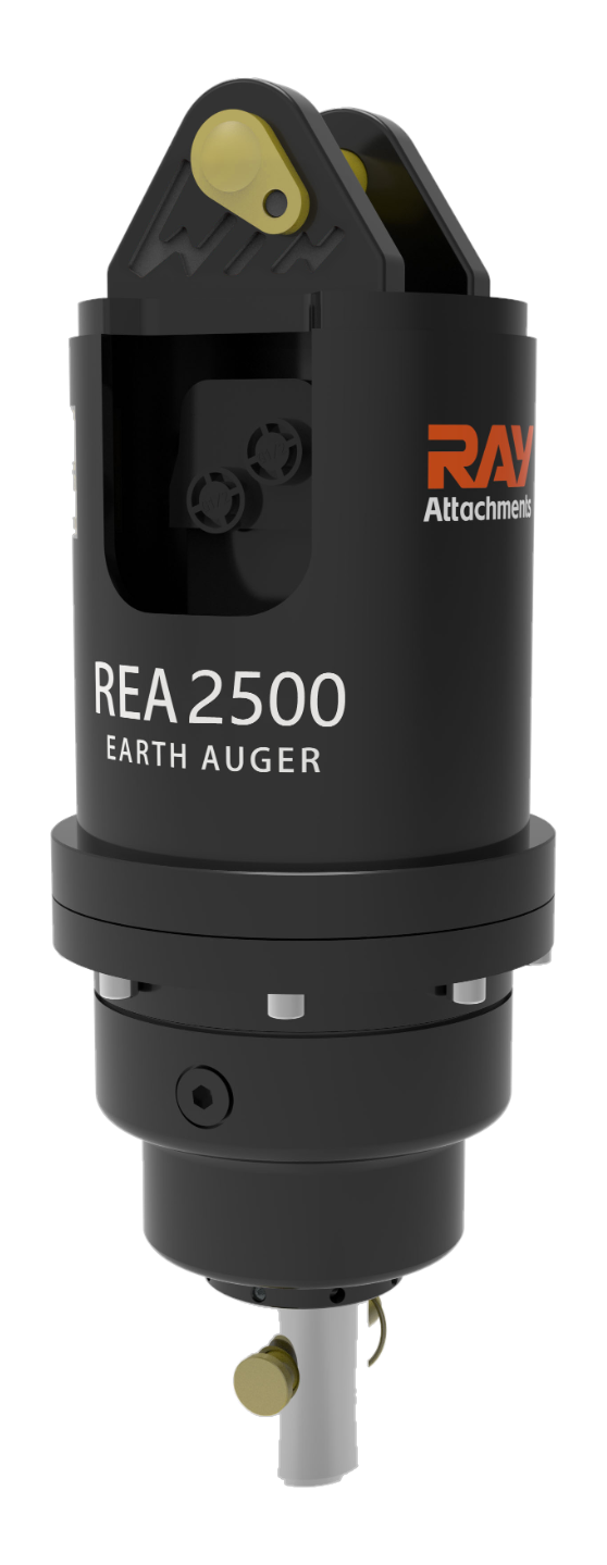 REA2500 hydraulic earth auger drive